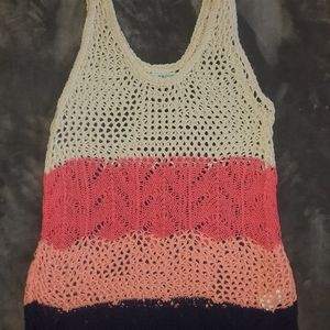 Tank top/swim cover up. M